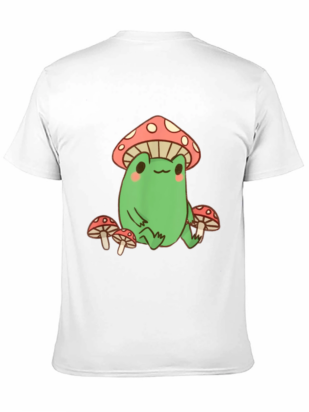 Frog Mushroom T-Shirt - Black