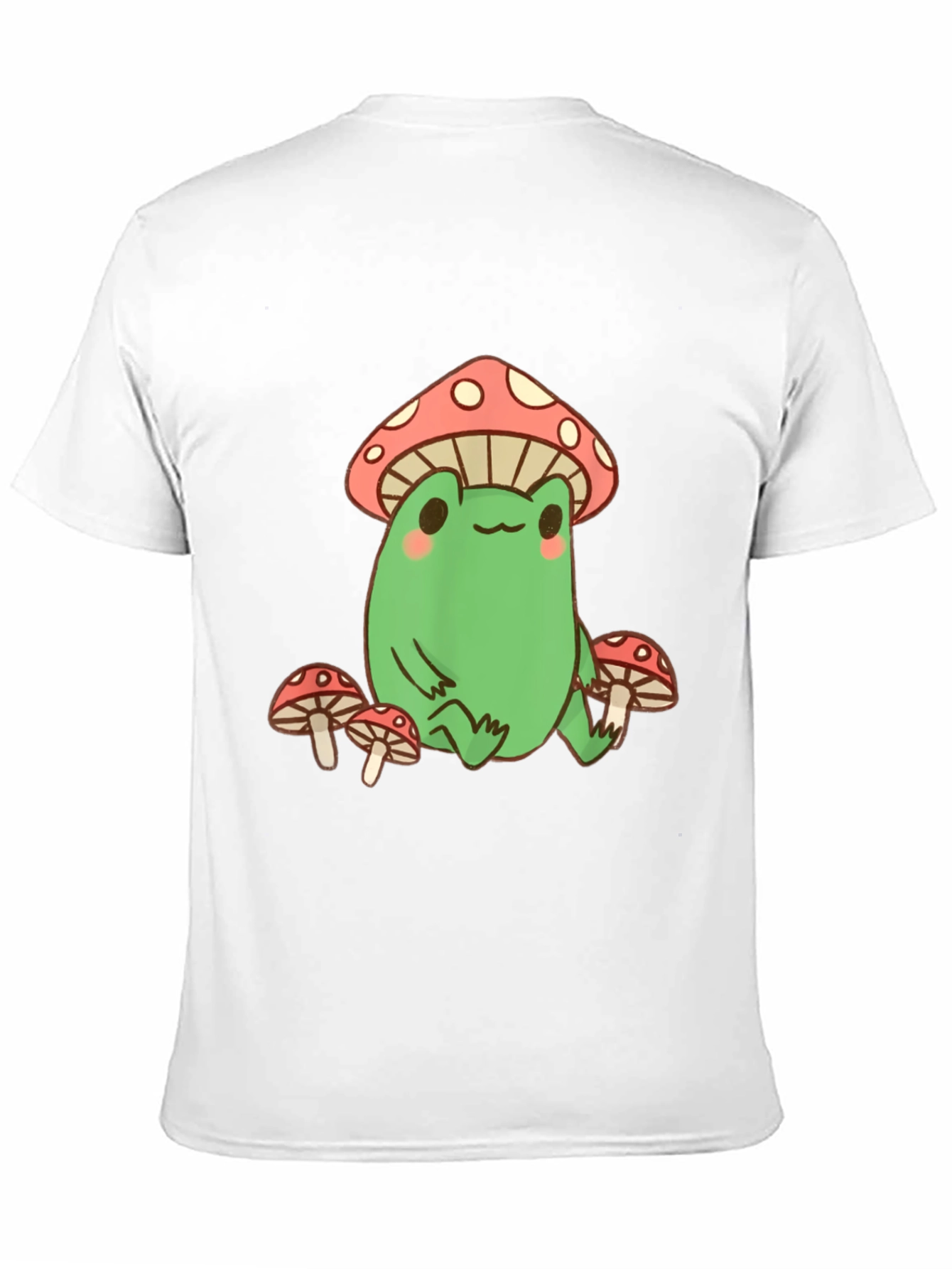 Frog Mushroom T-Shirt - Black