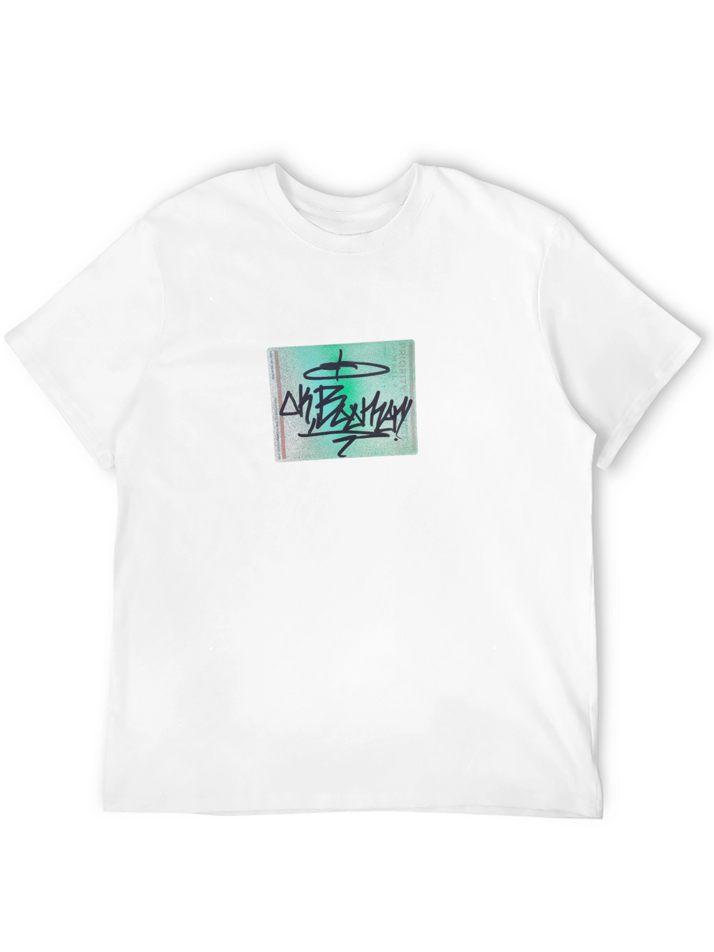 Graphic Tee - Black Crew Neck T-Shirt