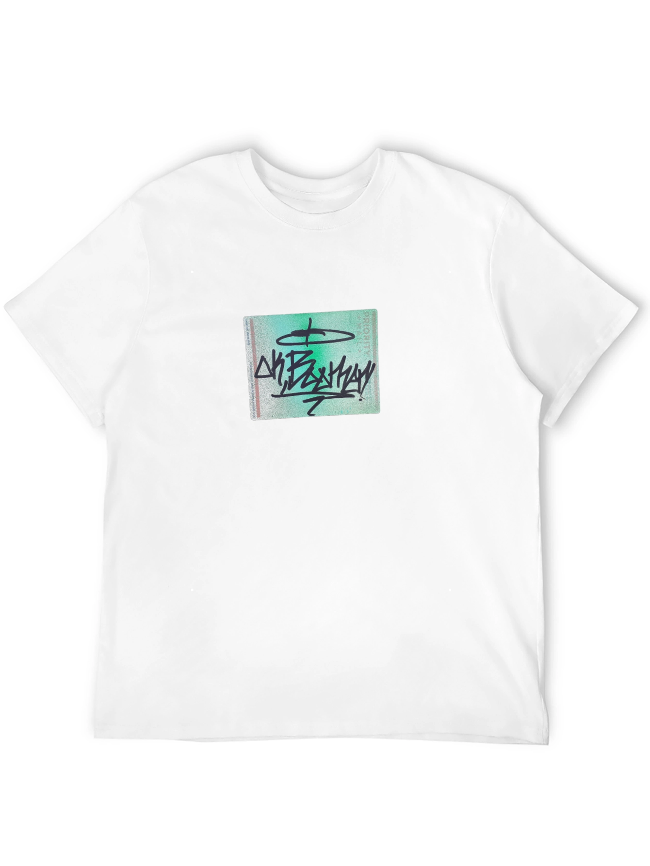 Graphic Tee - Black Crew Neck T-Shirt