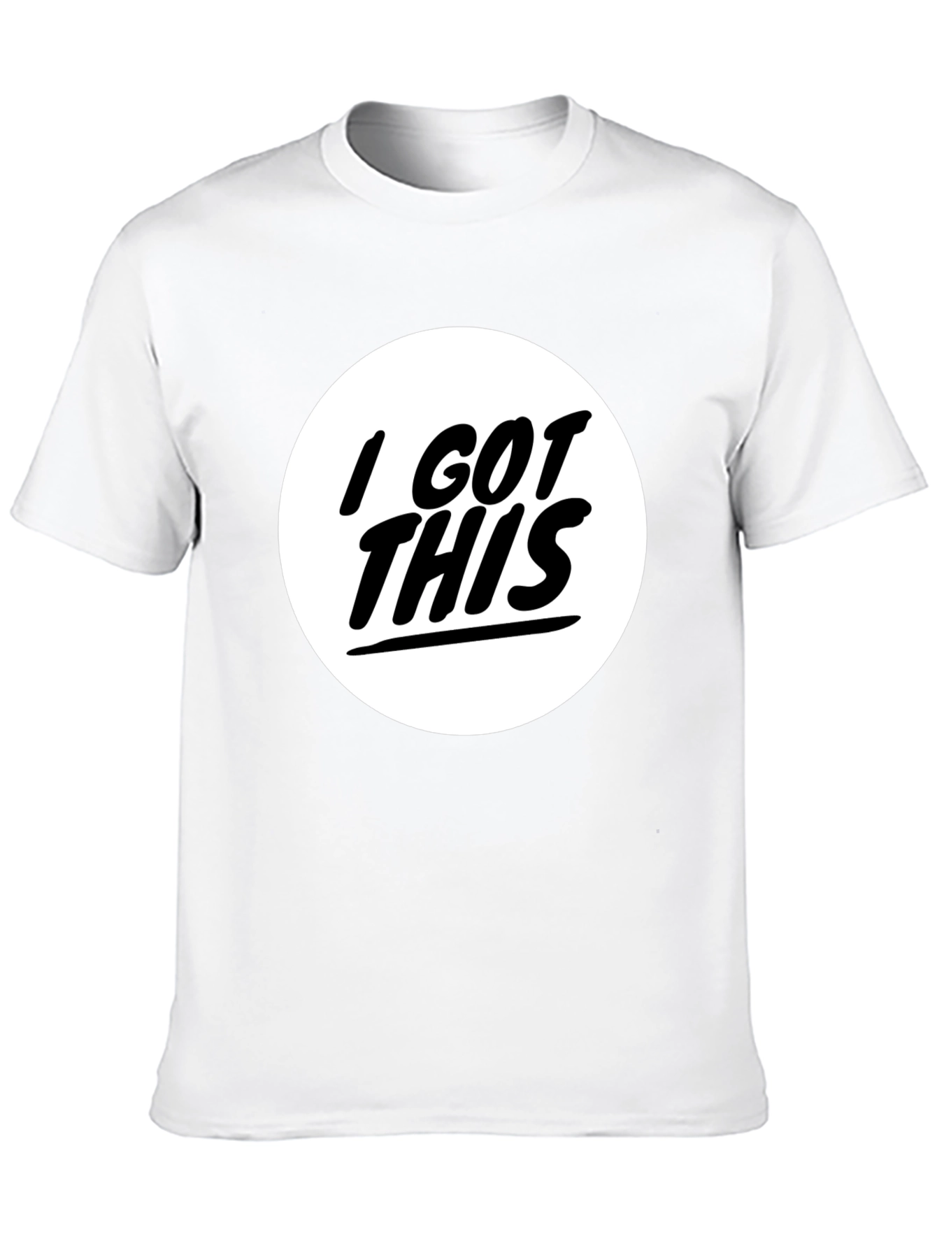 I GOT THIS T-Shirt - Graphic Tee Black Cotton