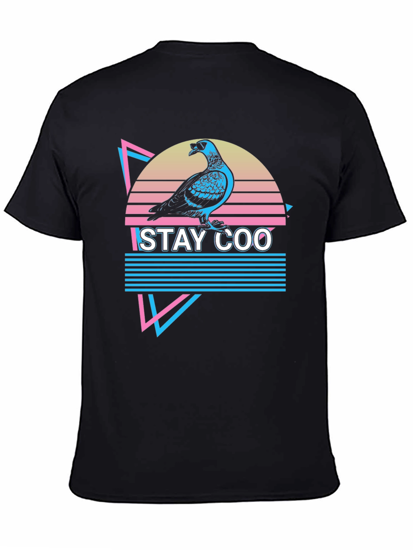 Stay Coo Pigeon T-Shirt - Retro Style Graphic Tee