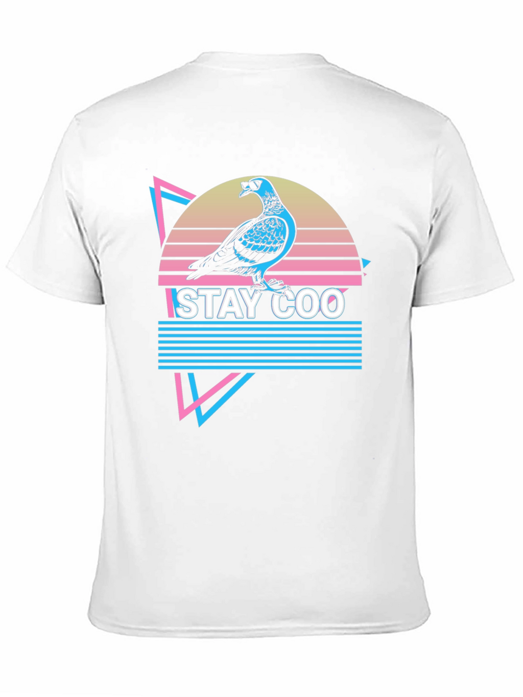 Stay Coo Pigeon T-Shirt - Retro Style Graphic Tee