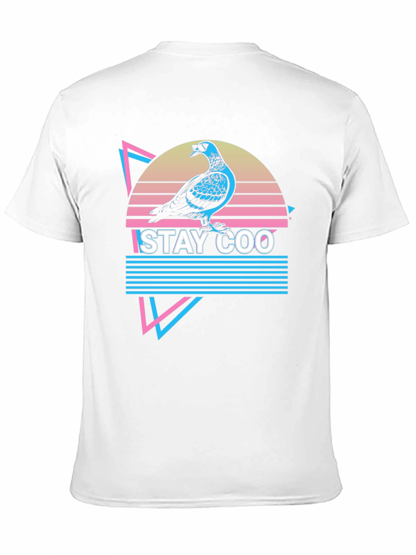 Stay Coo Pigeon T-Shirt - Retro Style Graphic Tee