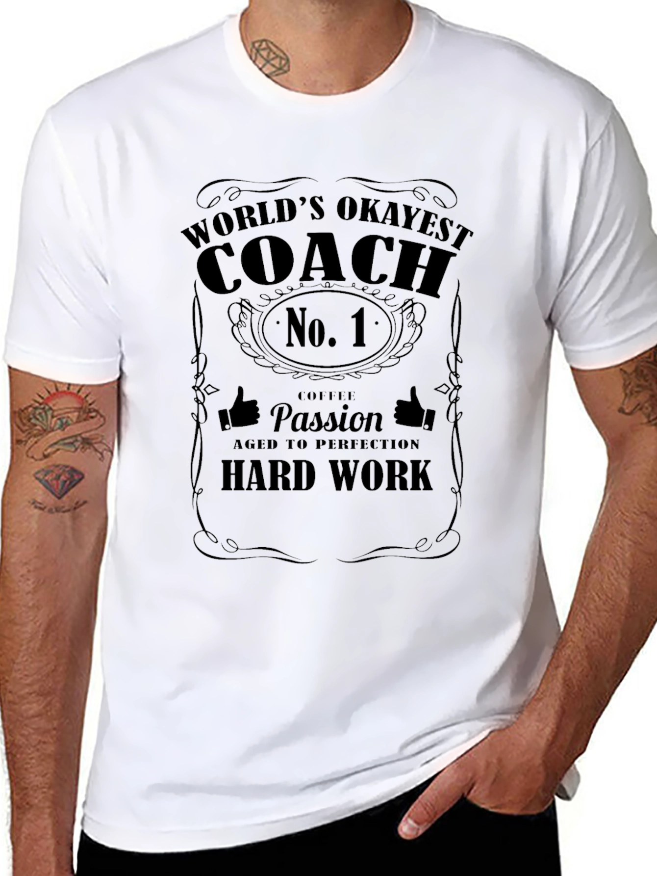 Worlds Okayest Coach T-Shirt