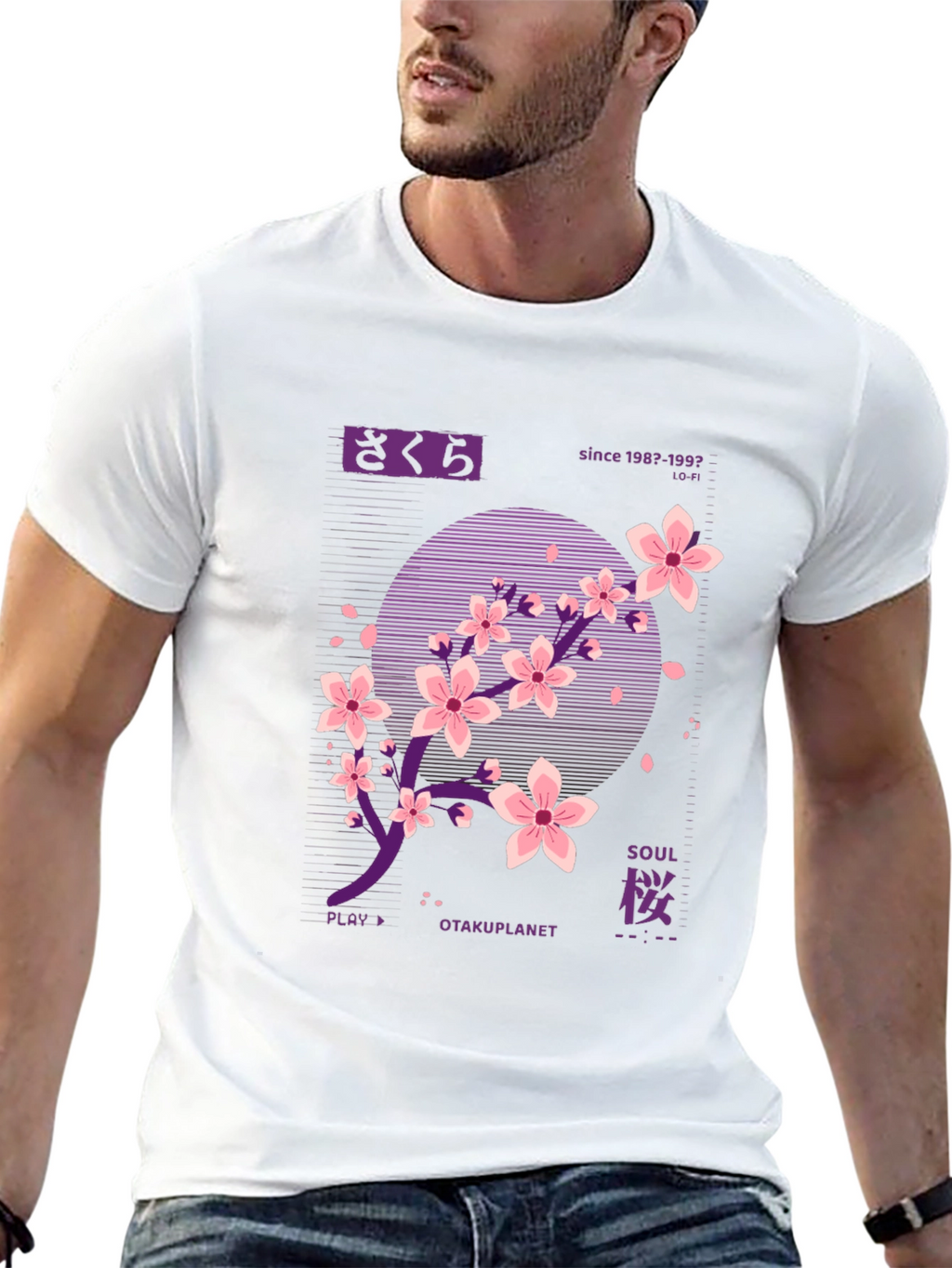 Sakura Otakuplanet T-Shirt - Black Anime Inspired