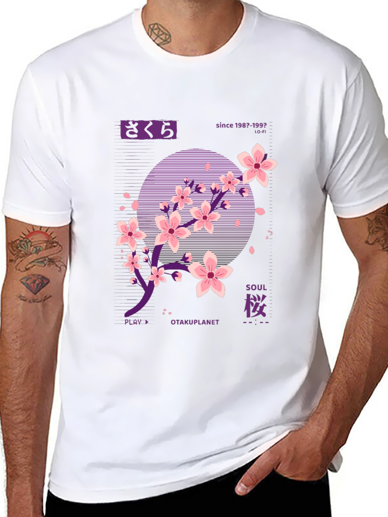 Sakura Otakuplanet T-Shirt - Black Anime Inspired