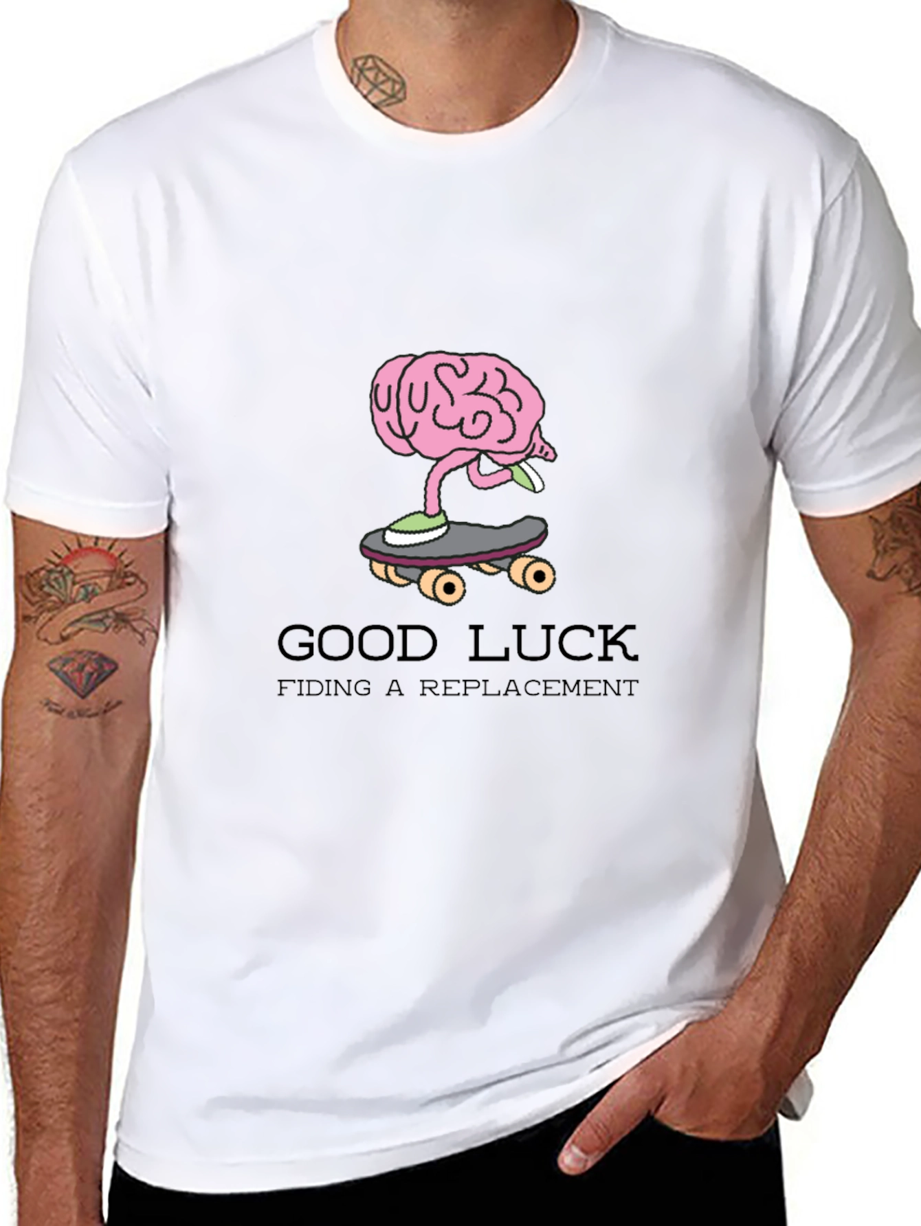 Good Luck Finding a Replacement Funny Graphic Tee