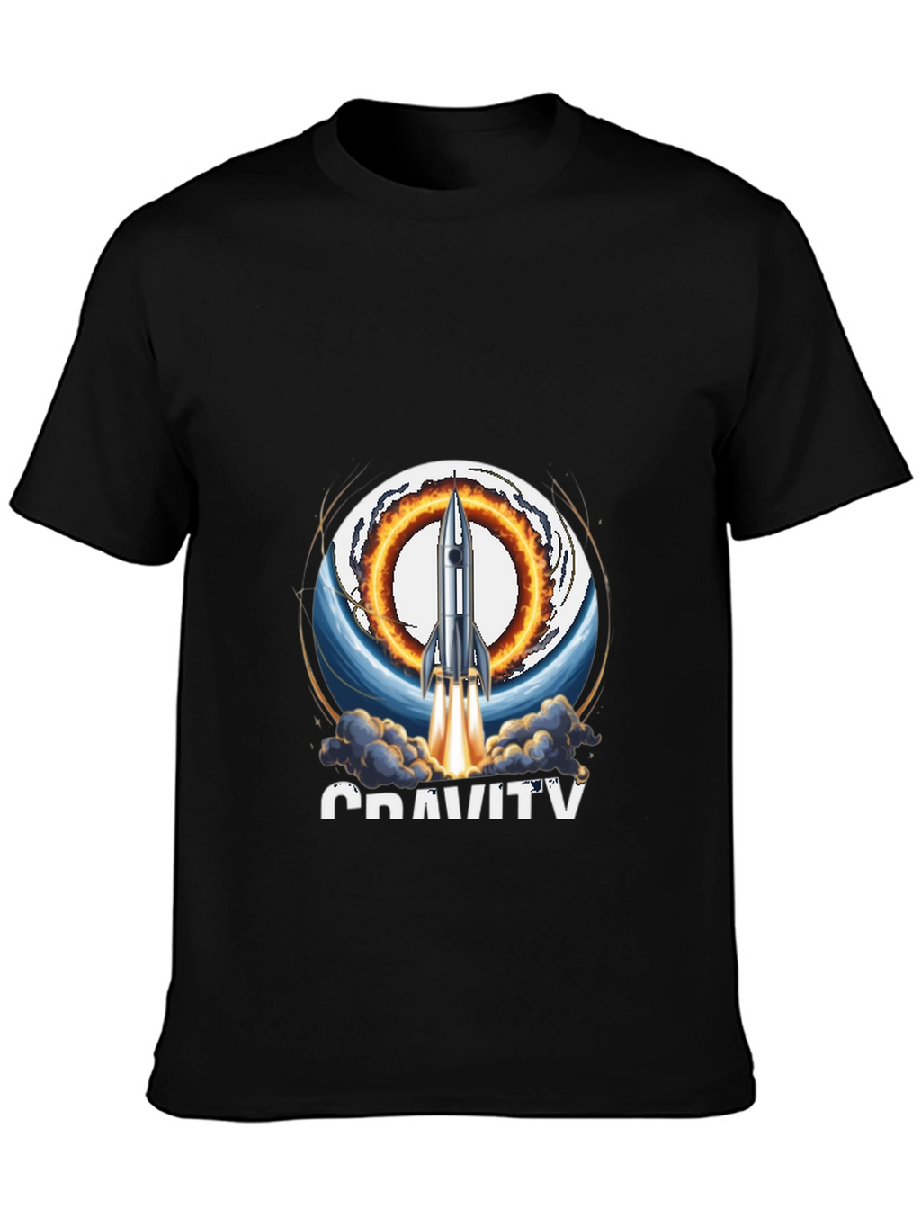 Gravity Rocket Launch T-Shirt