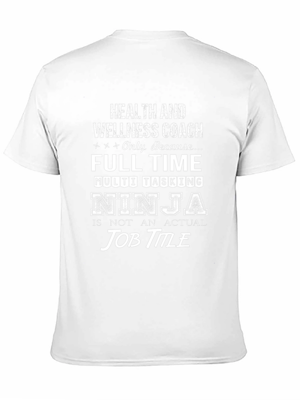 Health & Wellness Coach Ninja T-Shirt