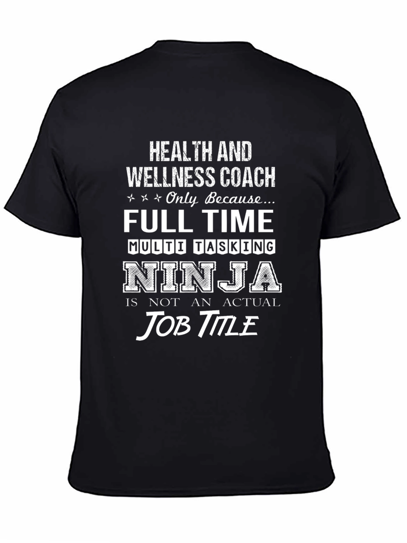 Health & Wellness Coach Ninja T-Shirt