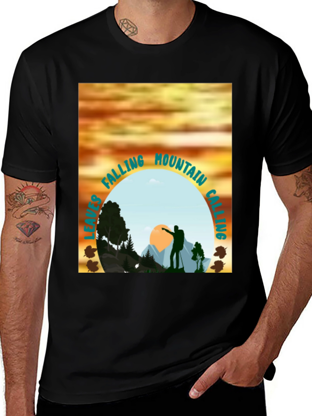 Mountain Calling Graphic Tee - Adventure Shirt