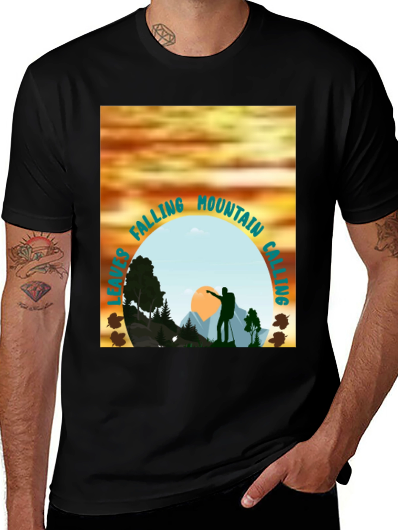 Mountain Calling Graphic Tee - Adventure Shirt