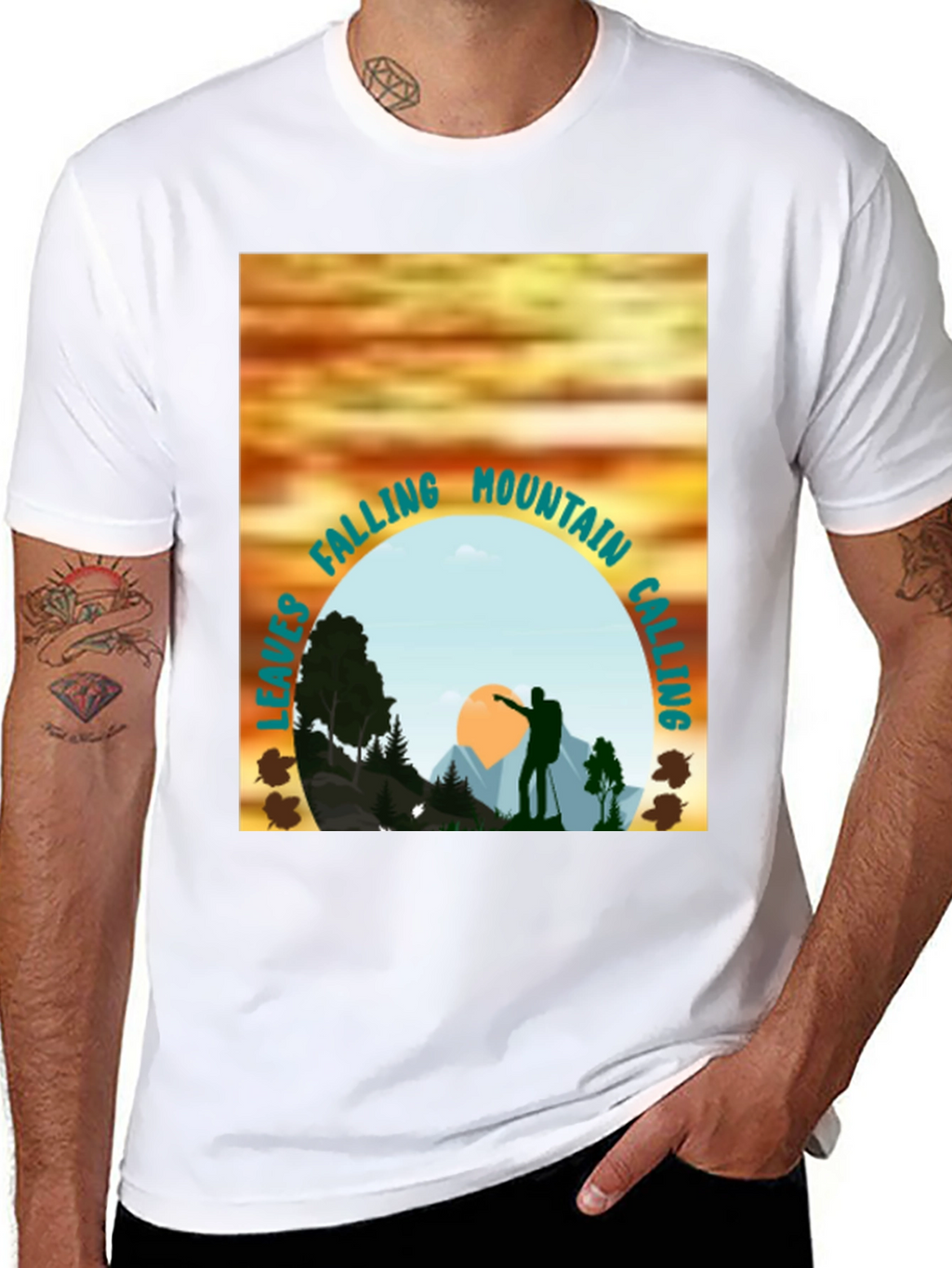 Mountain Calling Graphic Tee - Adventure Shirt