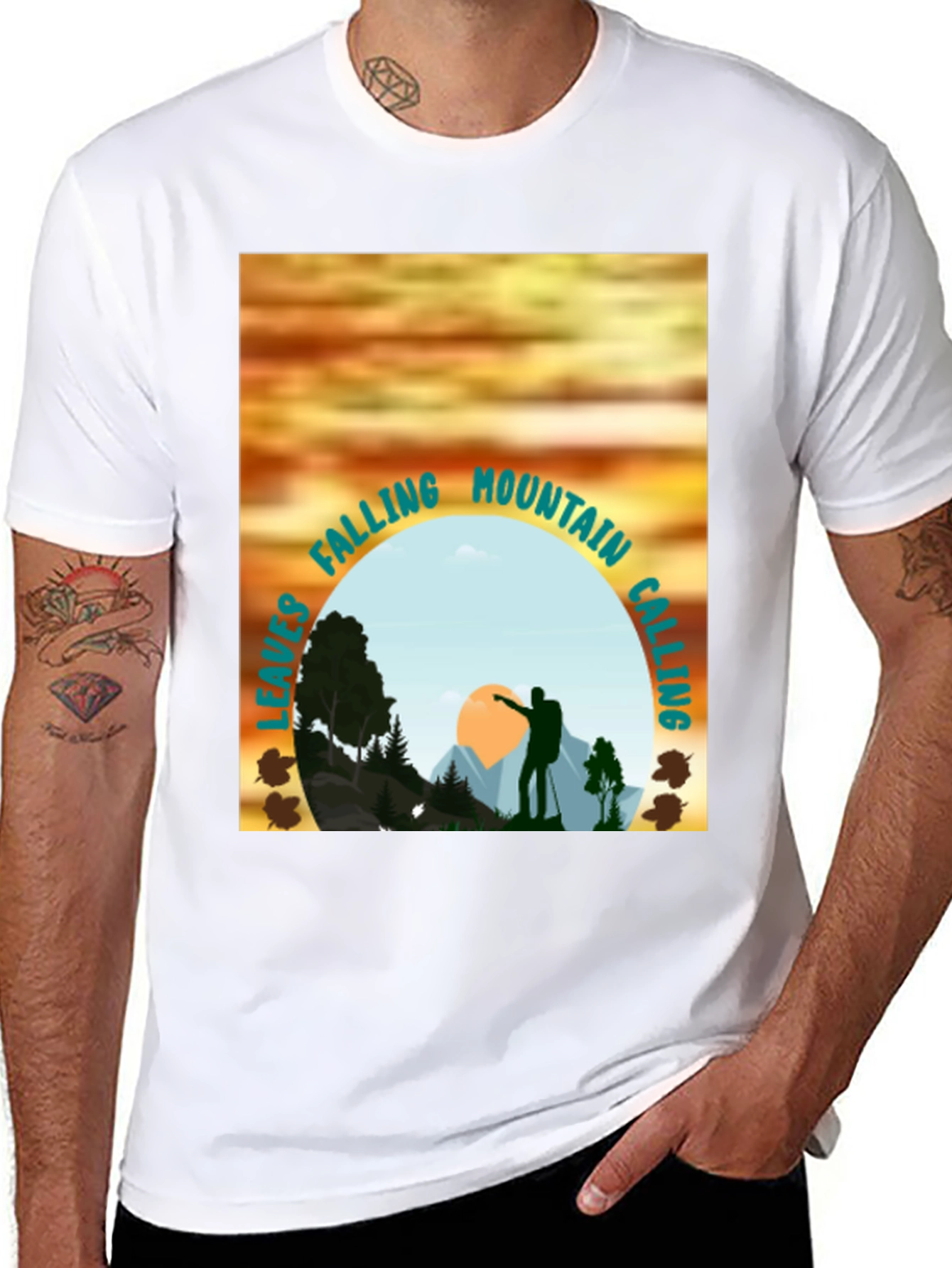 Mountain Calling Graphic Tee - Adventure Shirt