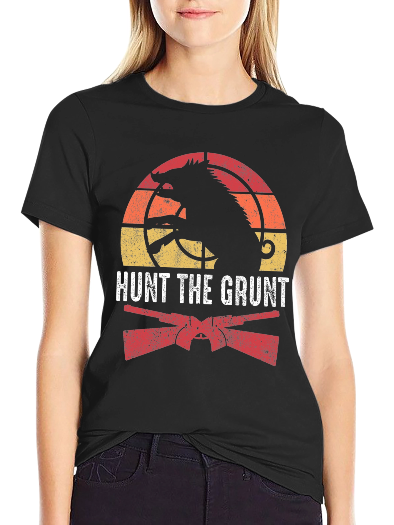 Hunt The Grunt Graphic Tee - Hunting T-Shirt