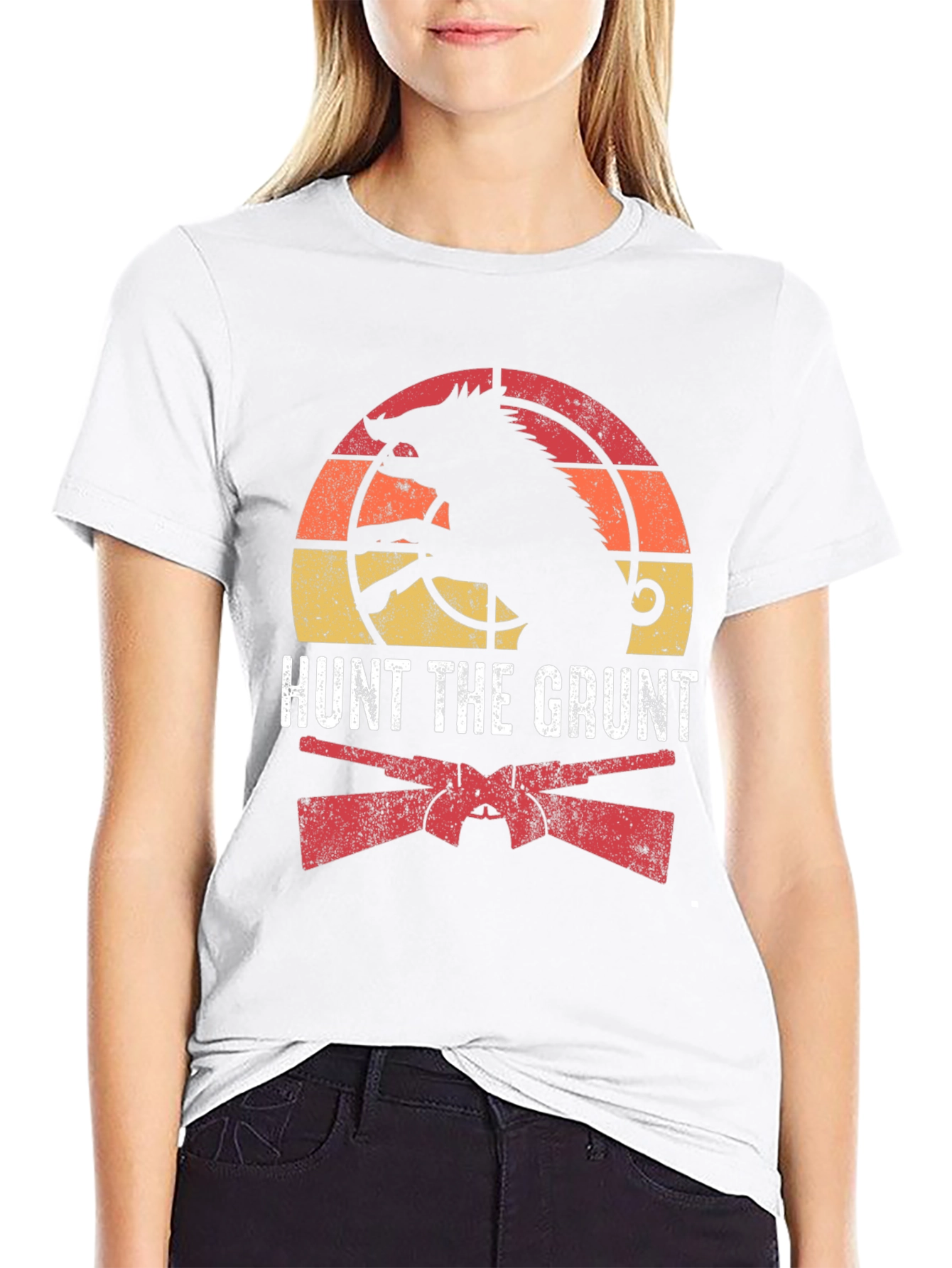 Hunt The Grunt Graphic Tee - Hunting T-Shirt