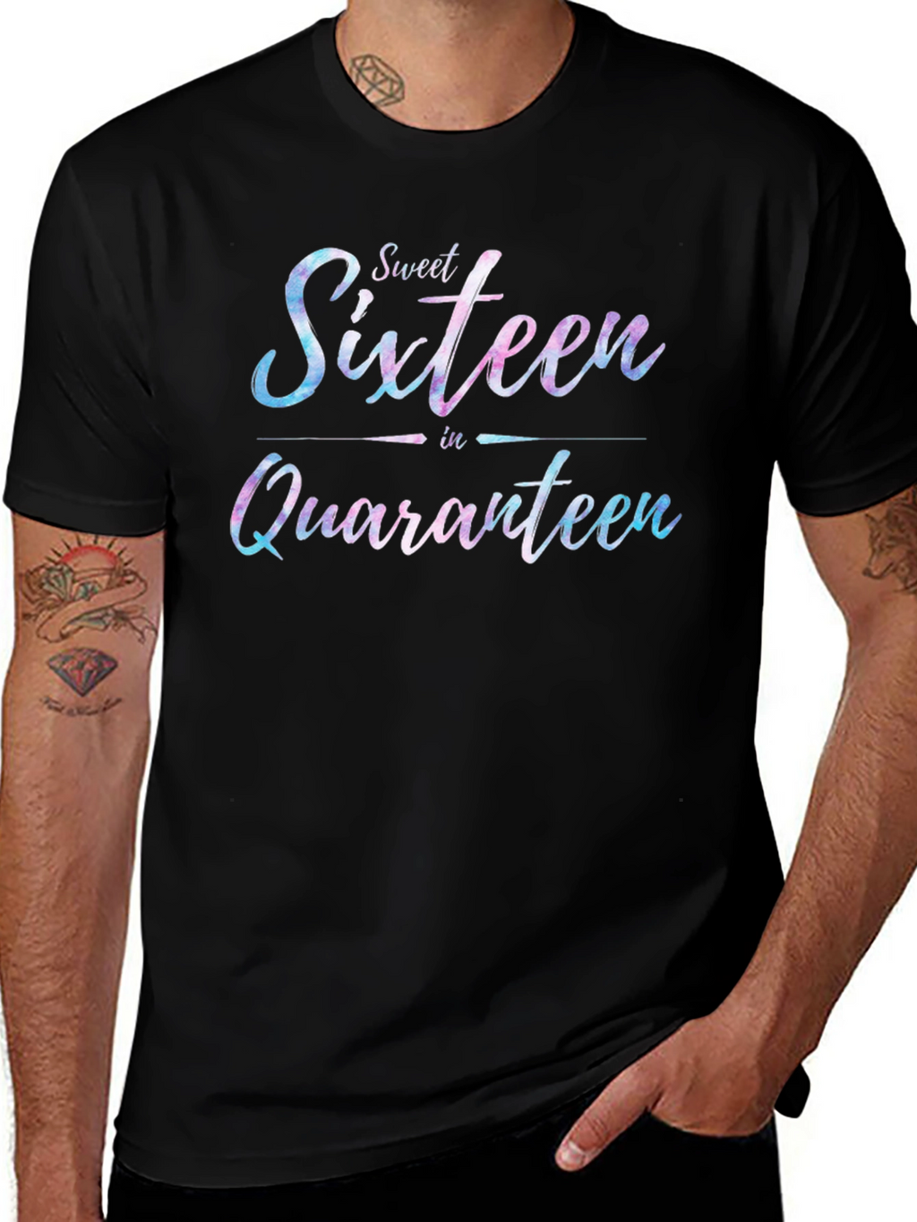 Sweet Sixteen in Quarantine Graphic Tee