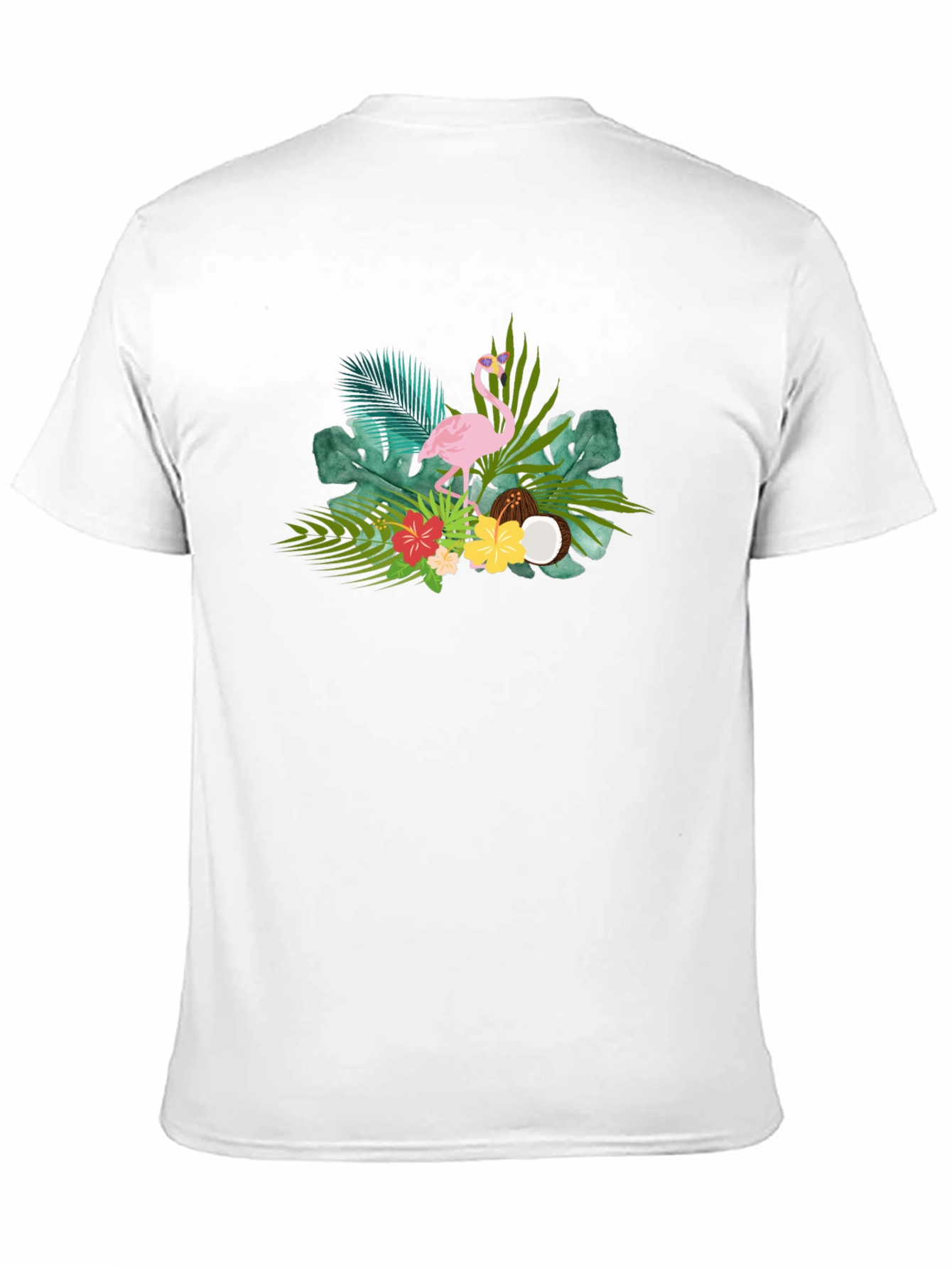 Tropical Flamingo Graphic Tee