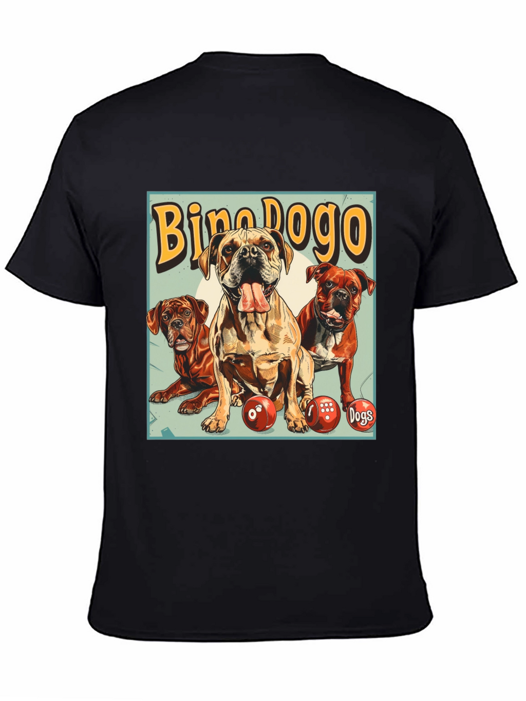 Bino Dogo Dogs Graphic T-Shirt