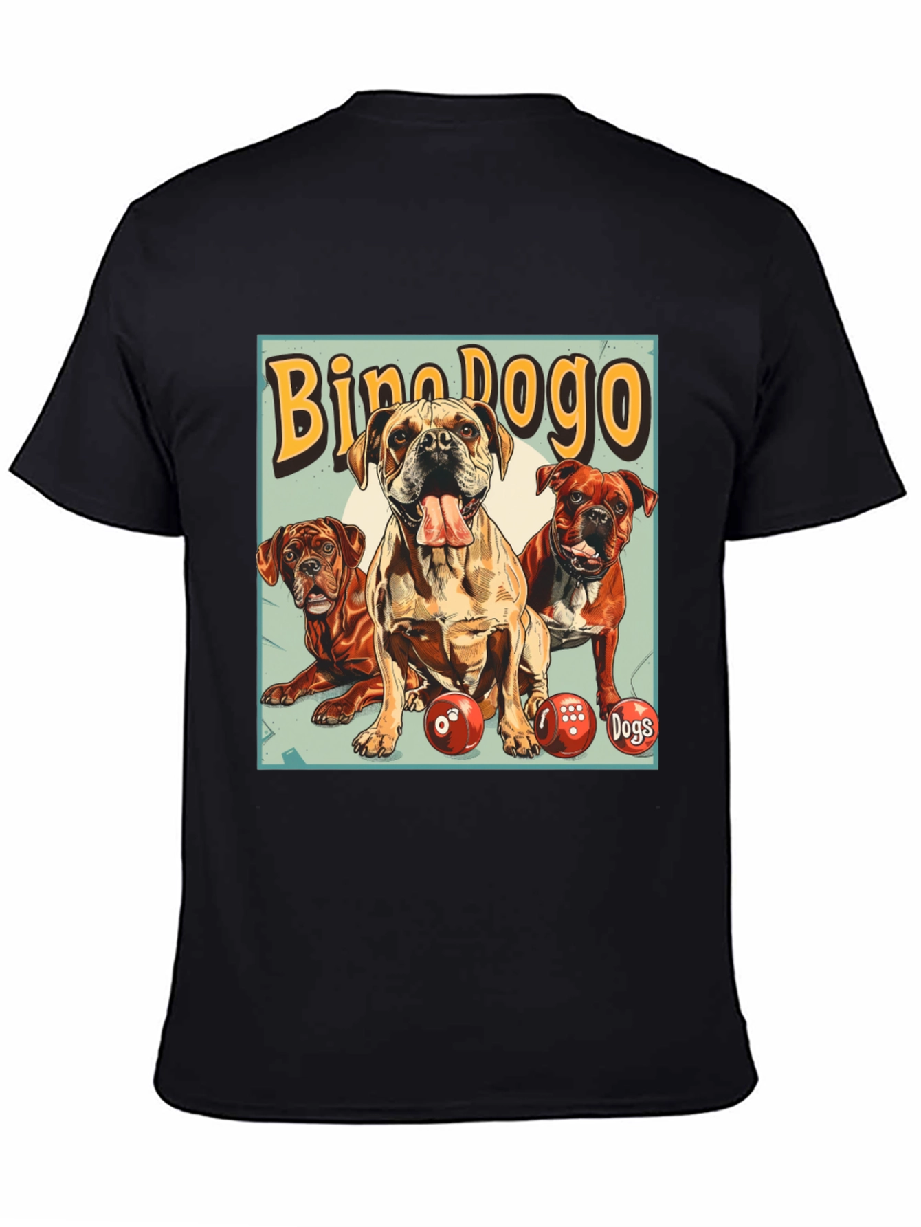 Bino Dogo Dogs Graphic T-Shirt