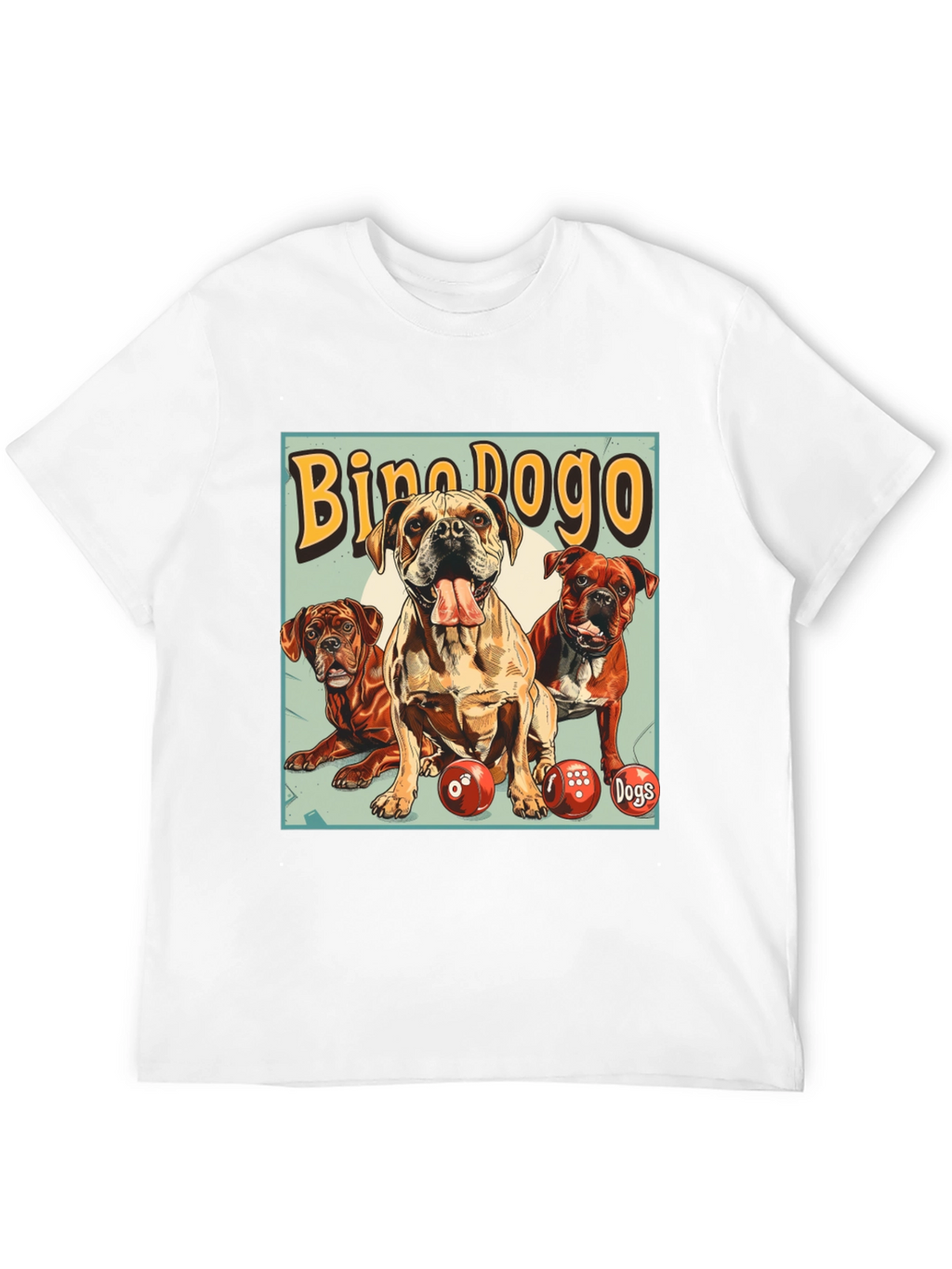 Bino Dogo Dogs Graphic T-Shirt