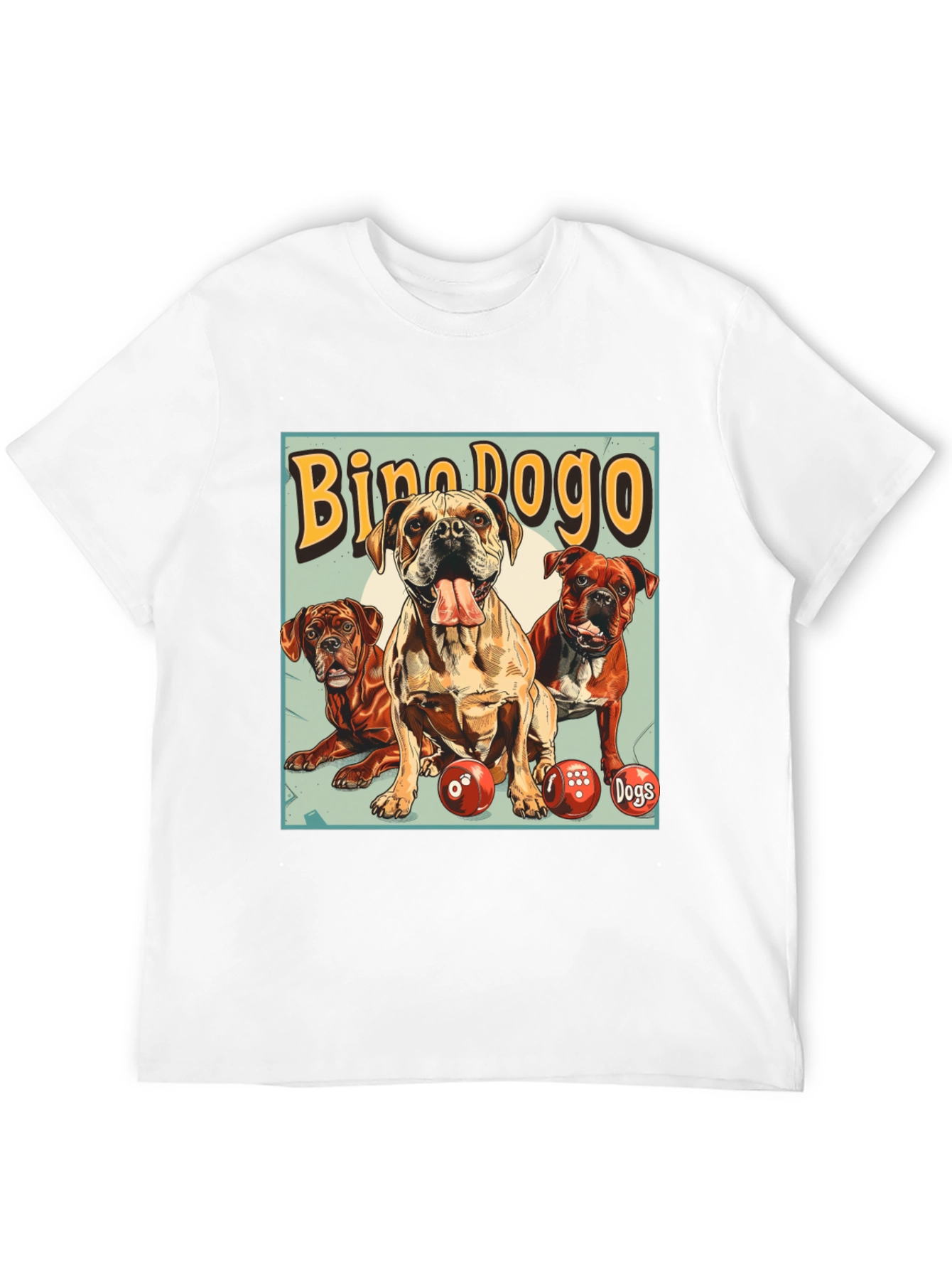 Bino Dogo Dogs Graphic T-Shirt