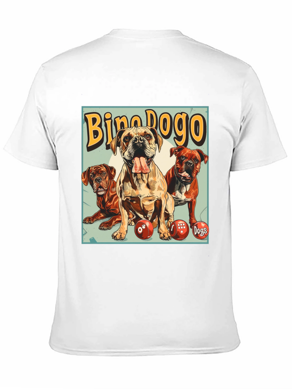 Bino Dogo Dogs Graphic T-Shirt