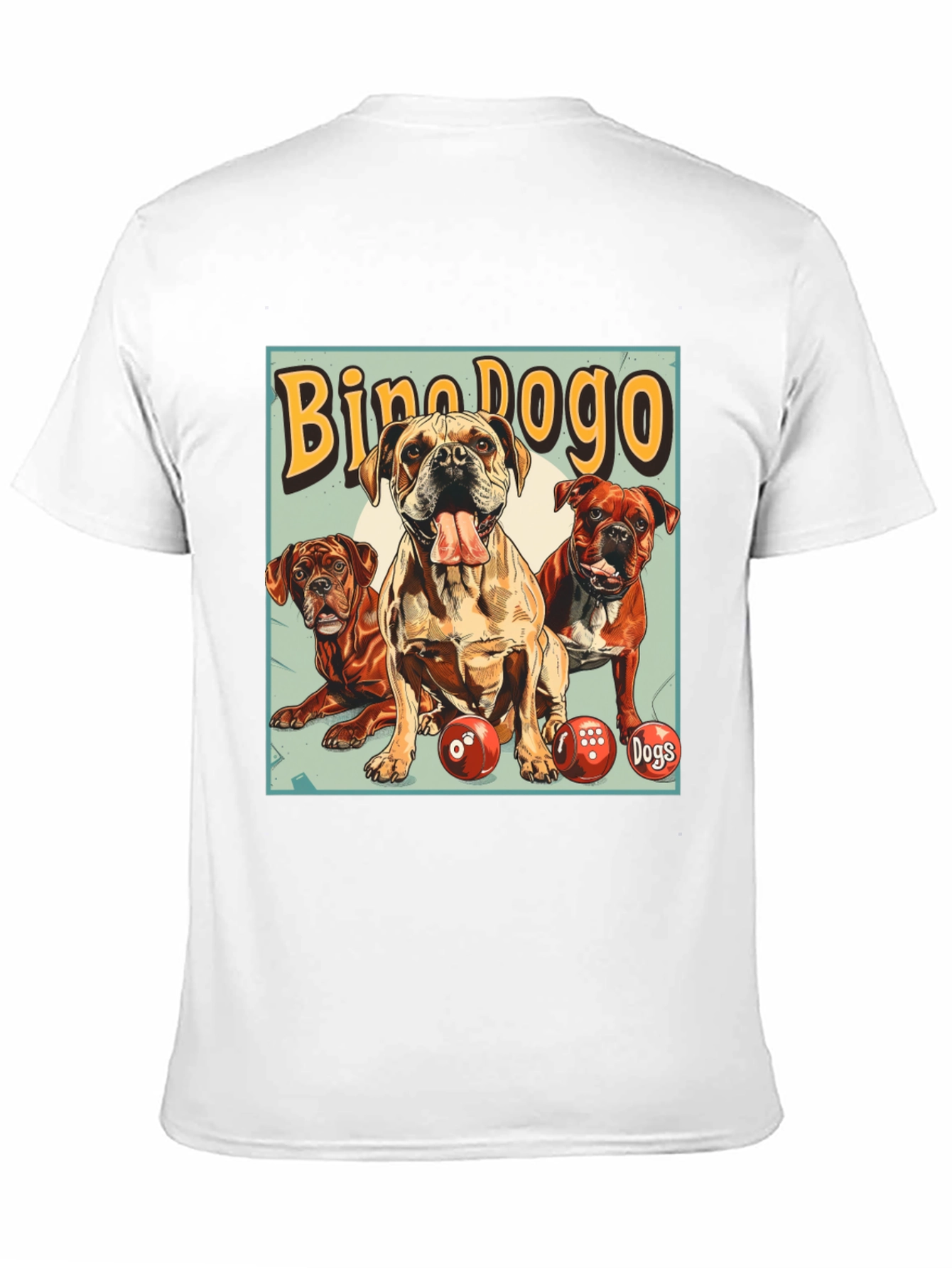 Bino Dogo Dogs Graphic T-Shirt