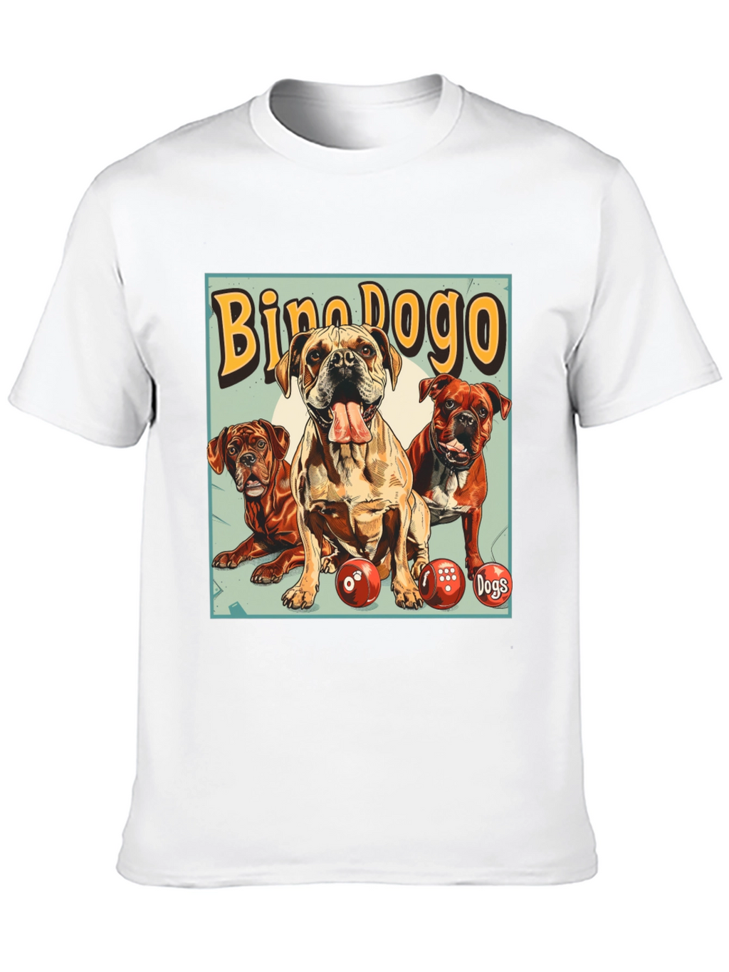 Bino Dogo Dogs Graphic T-Shirt