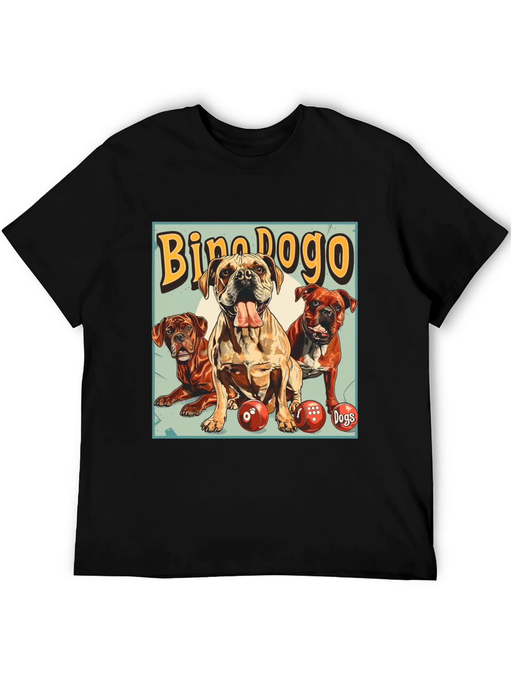 Bino Dogo Dogs Graphic T-Shirt