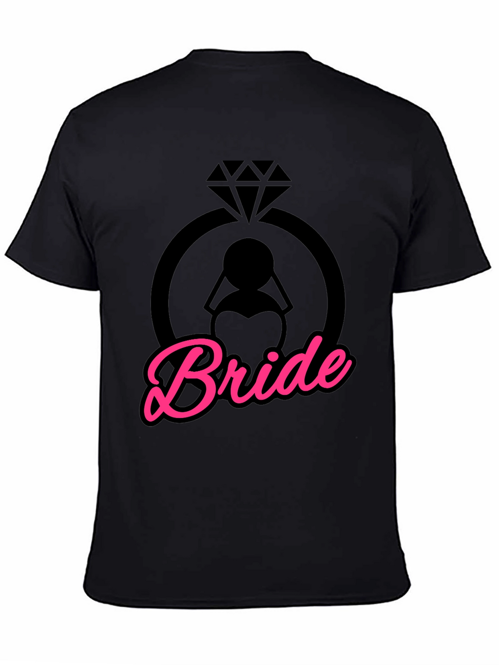 Bride T-Shirt - Diamond Ring Design