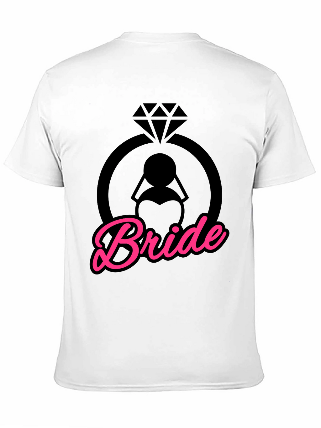 Bride T-Shirt - Diamond Ring Design