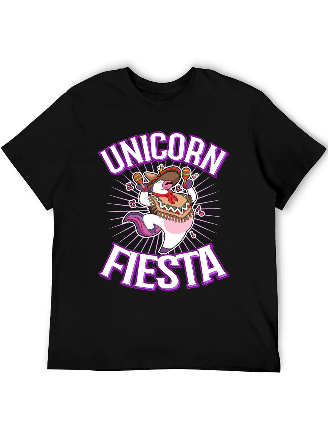Unicorn Fiesta T-Shirt - Mexican Party Tee