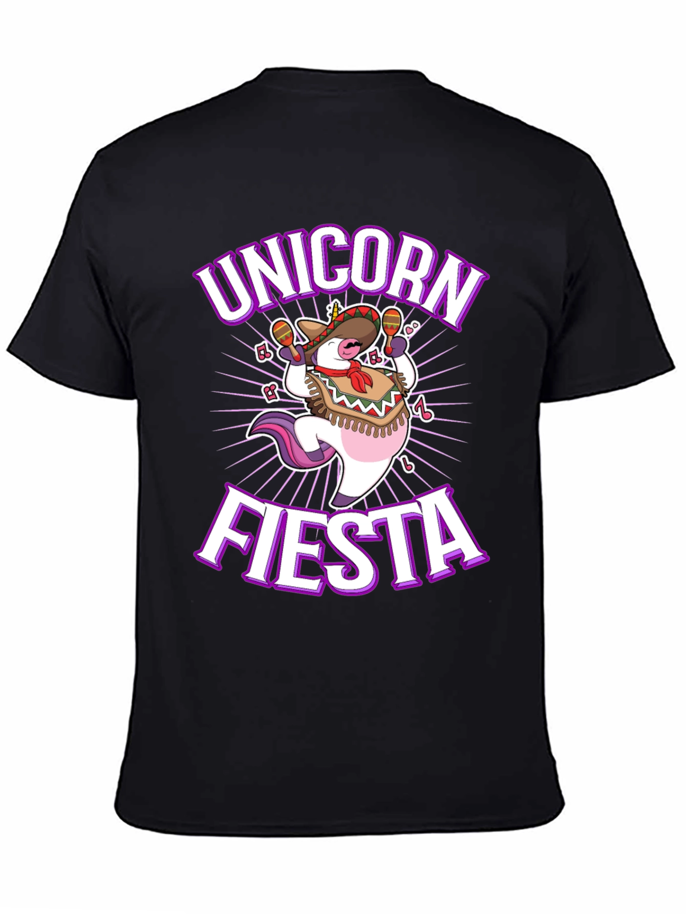 Unicorn Fiesta T-Shirt - Mexican Party Tee