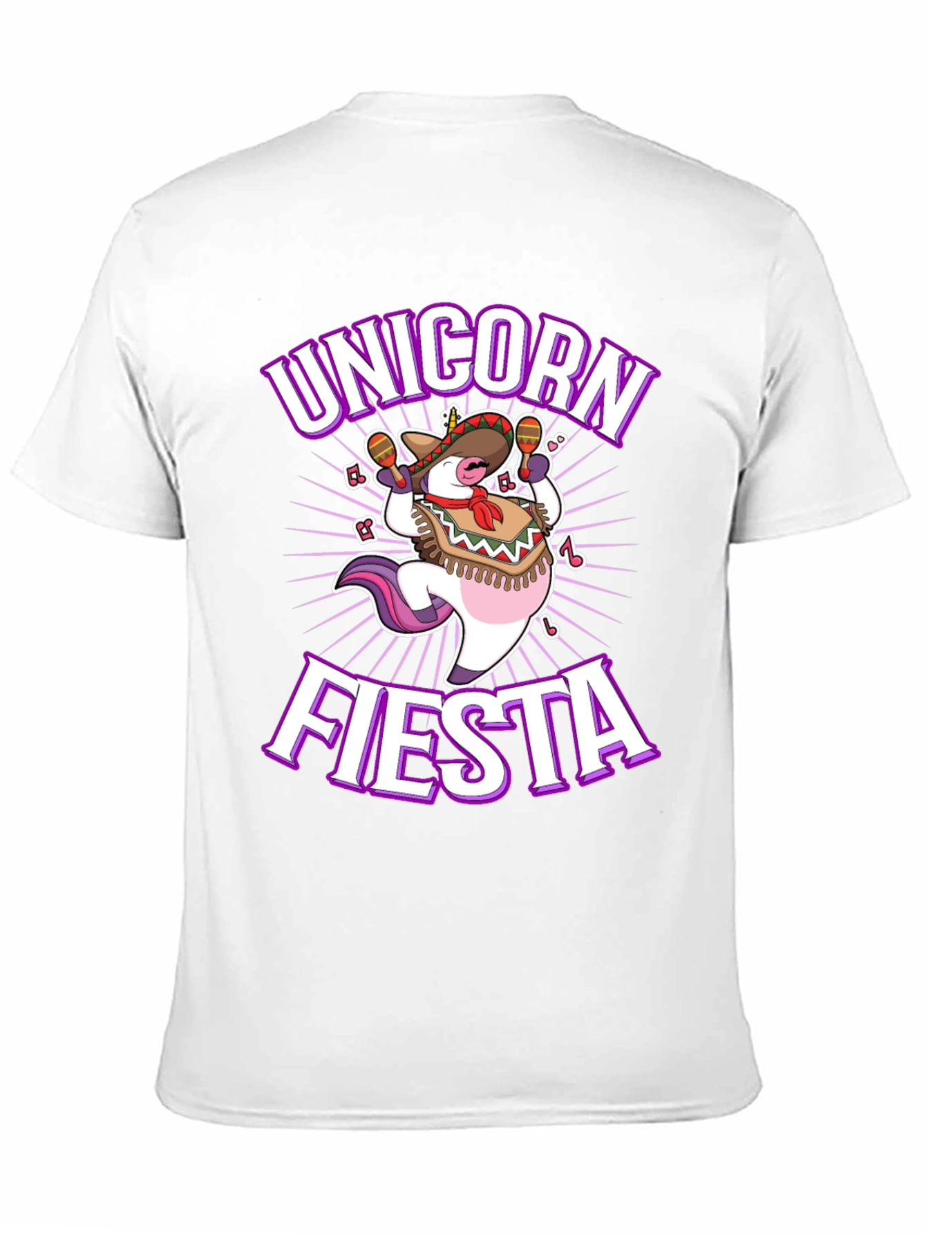 Unicorn Fiesta T-Shirt - Mexican Party Tee