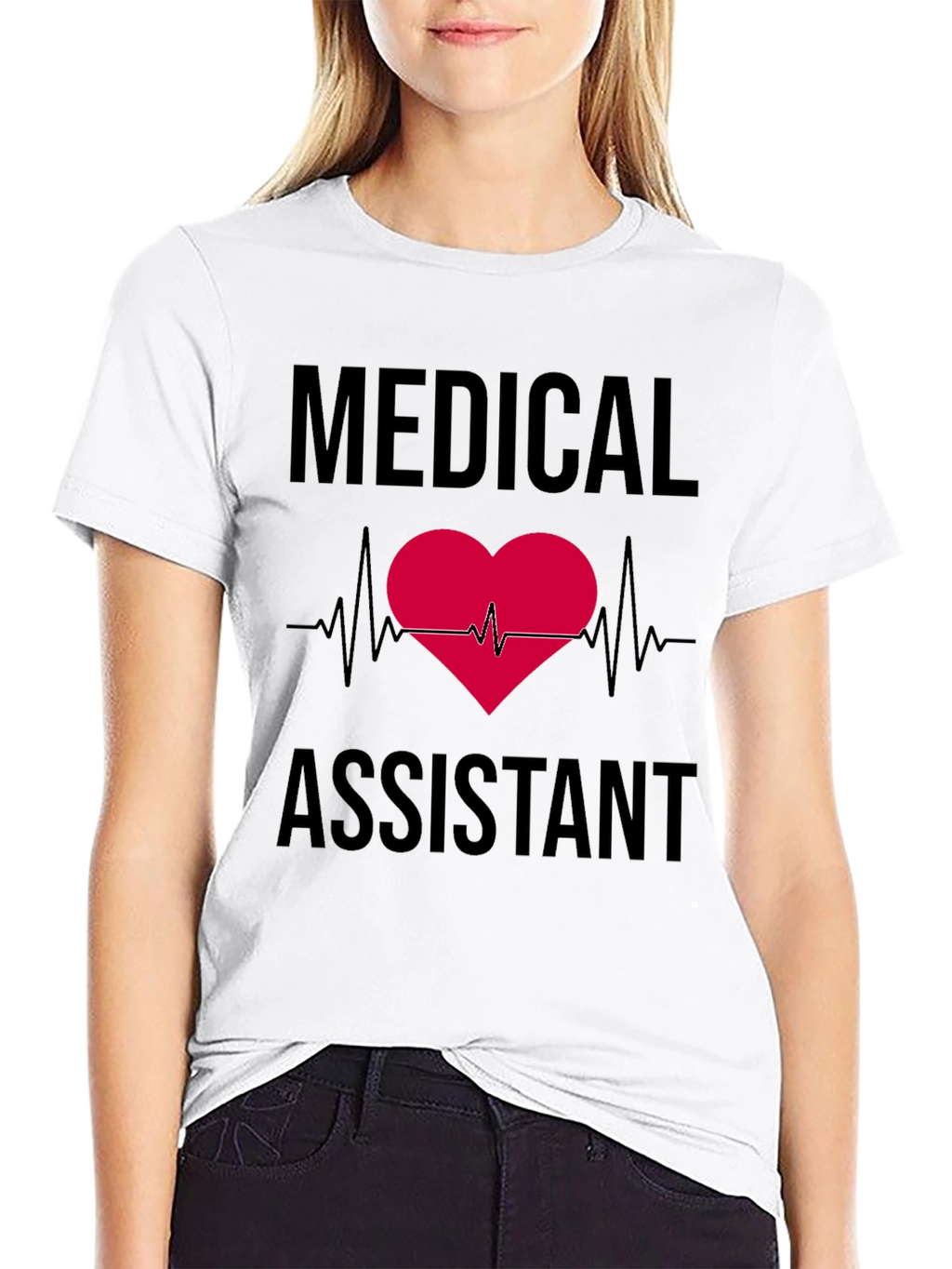 Medical Assistant Heartbeat T-Shirt