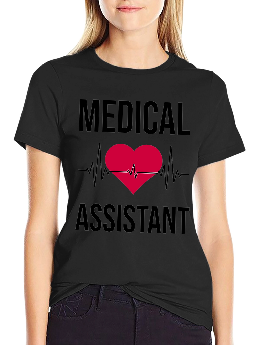 Medical Assistant Heartbeat T-Shirt