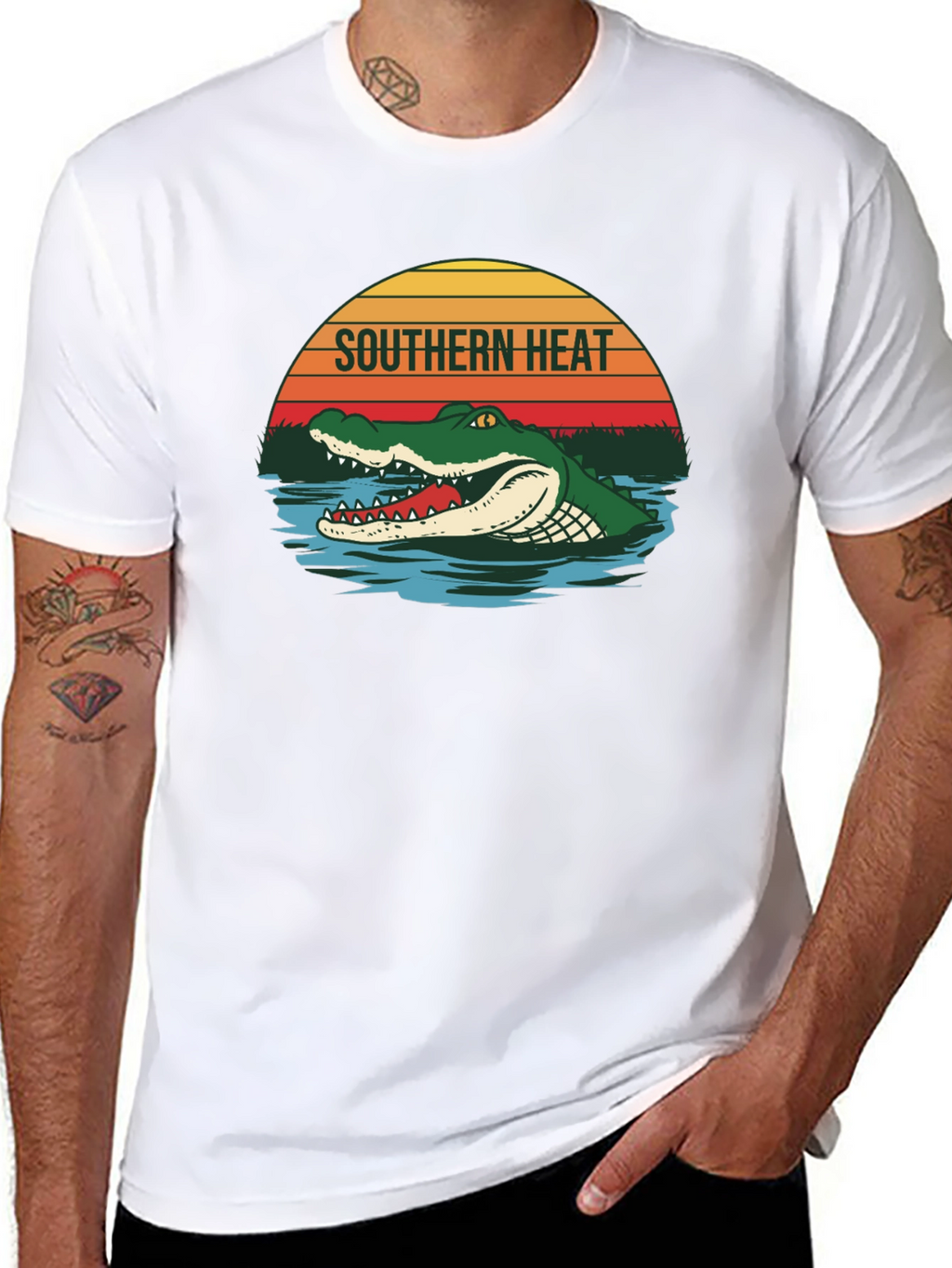 Southern Heat Alligator T-Shirt
