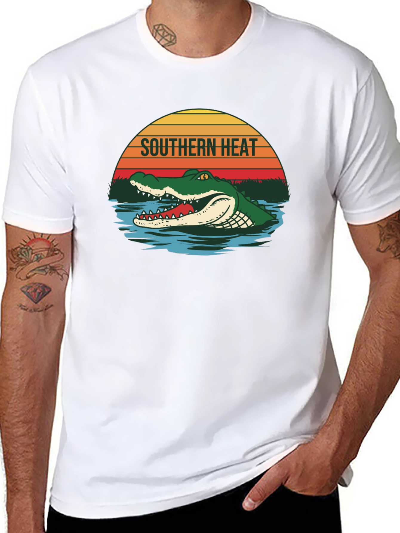 Southern Heat Alligator T-Shirt