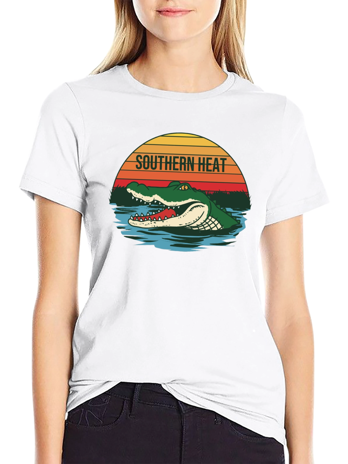 Southern Heat Alligator T-Shirt