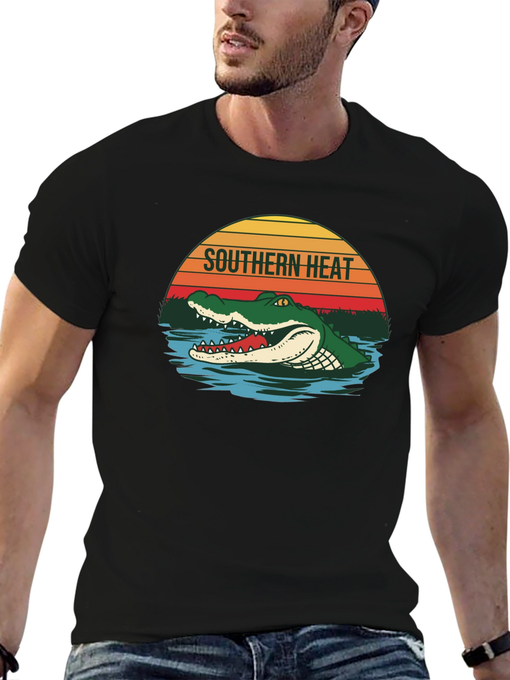 Southern Heat Alligator T-Shirt