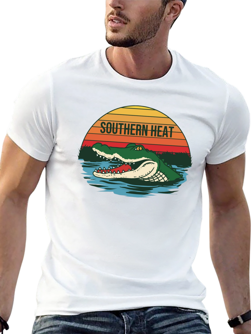 Southern Heat Alligator T-Shirt
