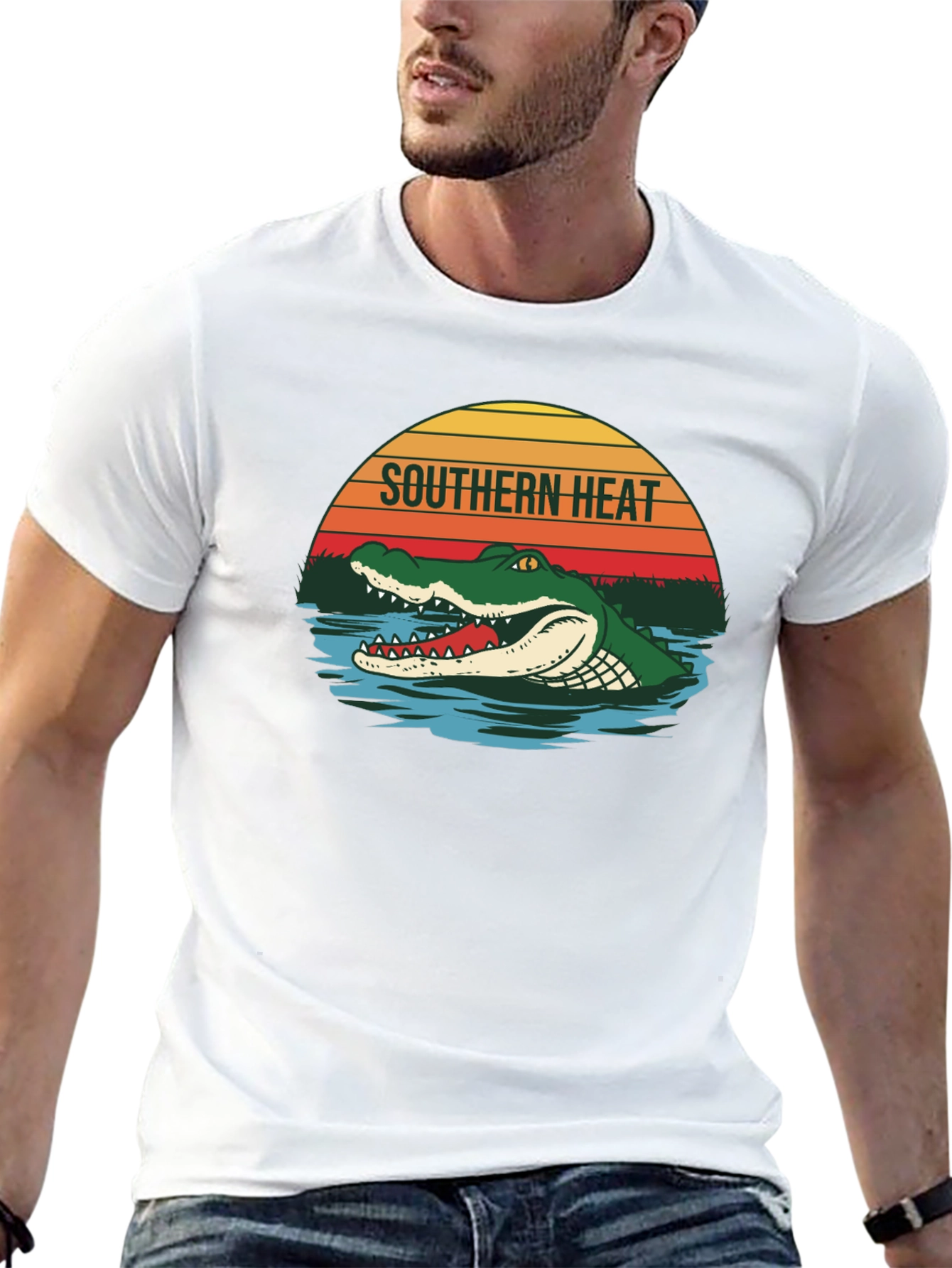 Southern Heat Alligator T-Shirt