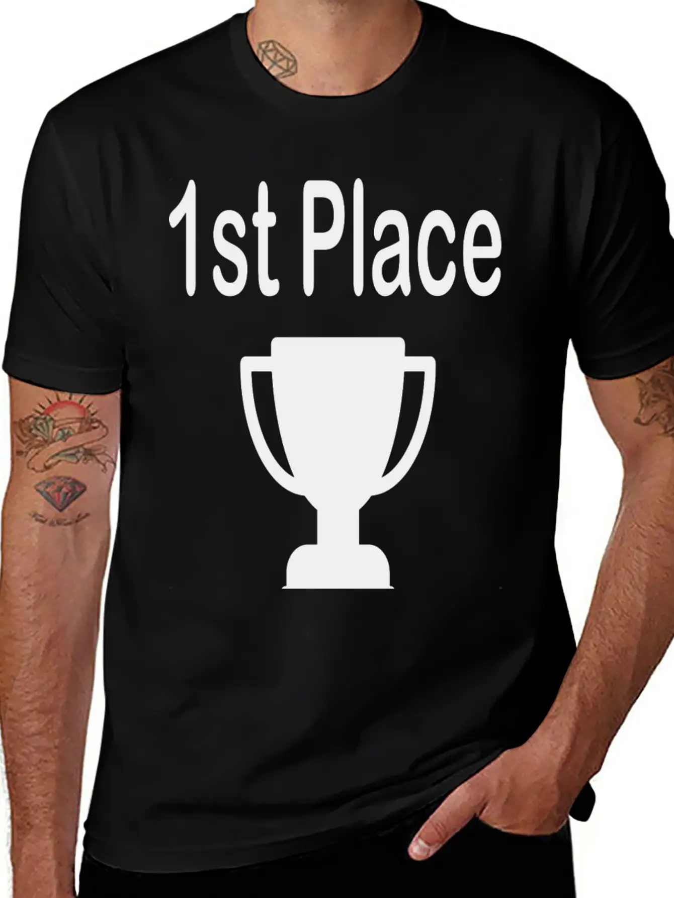 1st Place, Winner, Gold Medal Essential Cotton Tee For Daily Outfits – Unisex Style