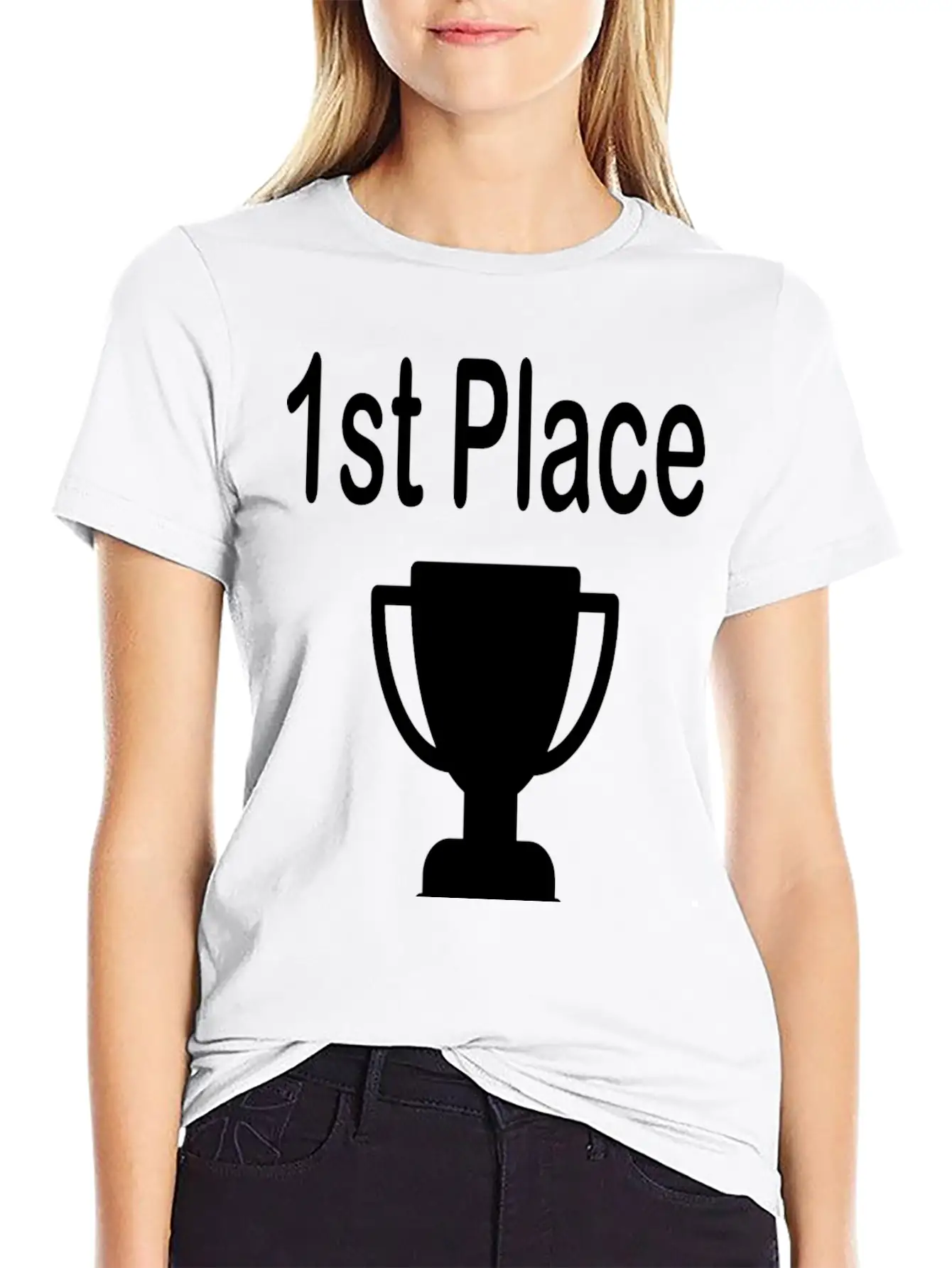 1st Place, Winner, Gold Medal Essential Cotton Tee For Daily Outfits – Unisex Style