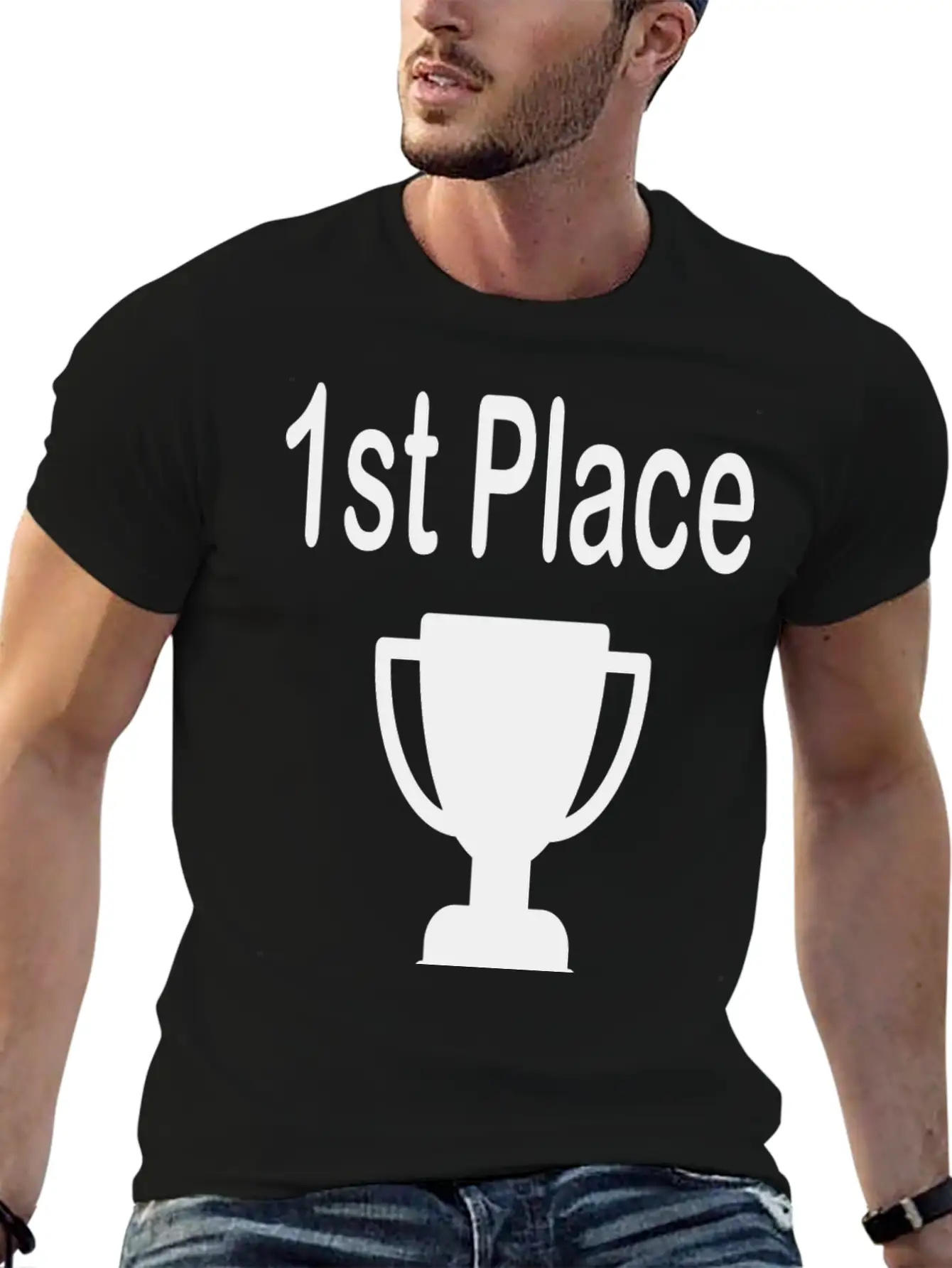1st Place, Winner, Gold Medal Essential Cotton Tee For Daily Outfits – Unisex Style