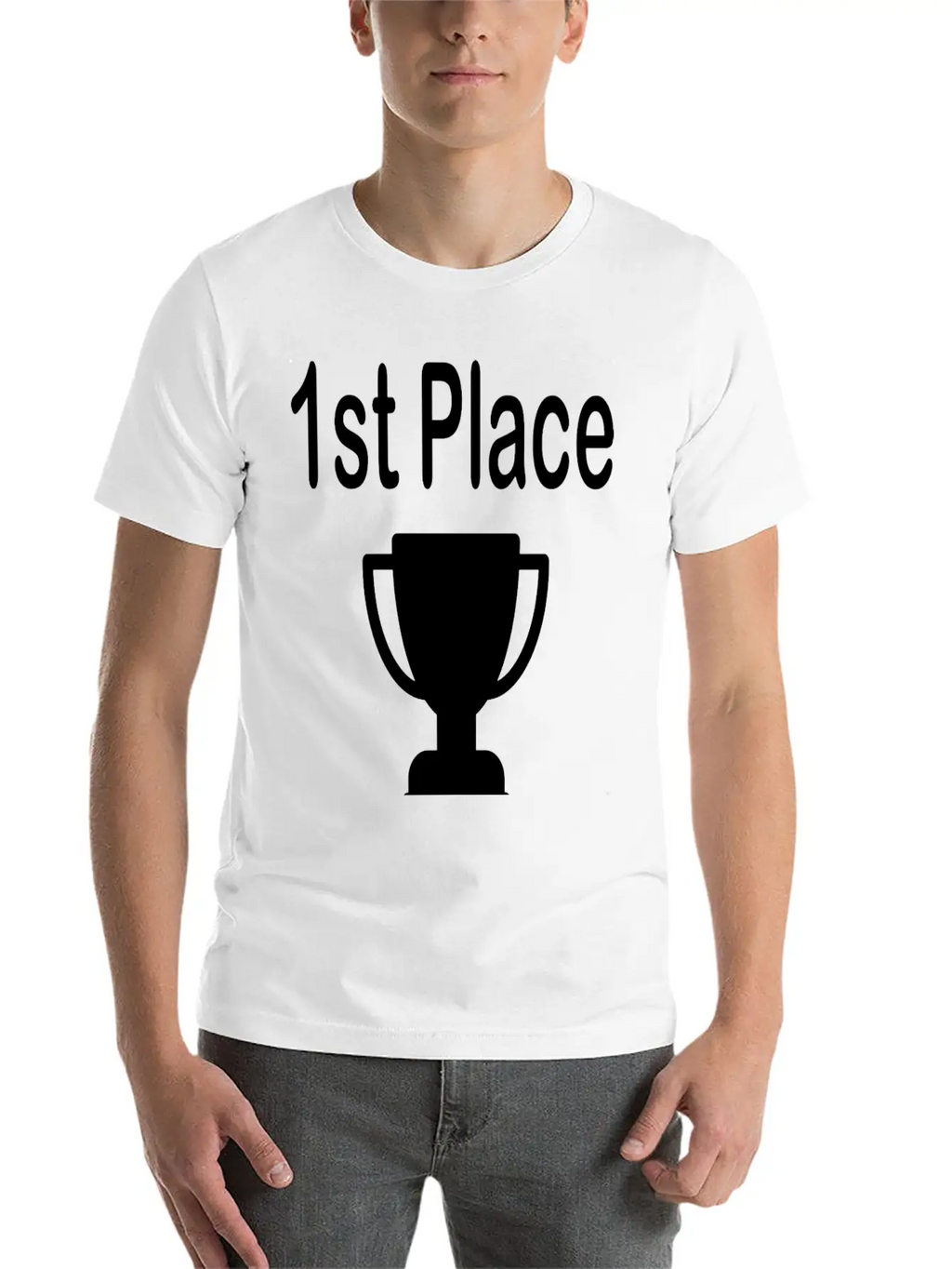 1st Place, Winner, Gold Medal Essential Cotton Tee For Daily Outfits – Unisex Style