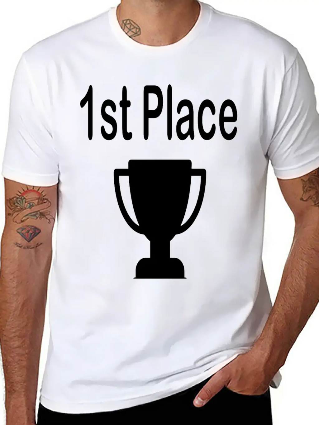 1st Place, Winner, Gold Medal Essential Cotton Tee For Daily Outfits – Unisex Style