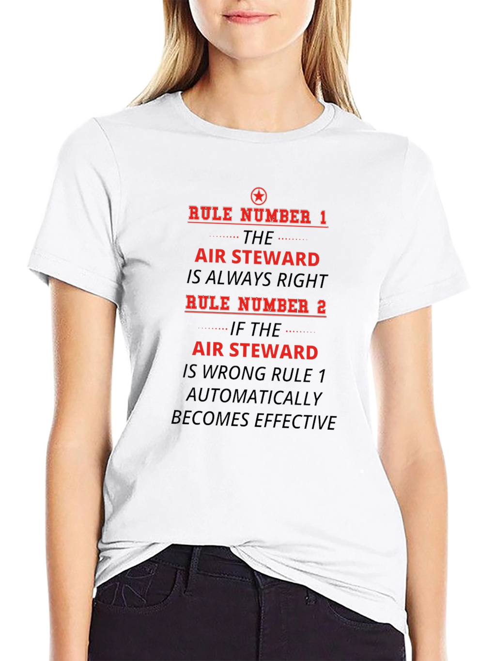Air Steward Rule T-Shirt